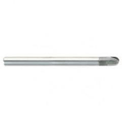 2mm TuffCut DM 2 Fl Ball Nose ALtima 52 Coated Center Cutting End Mill - First Tool & Supply