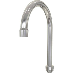 SANI-LAV - Faucet Replacement Parts & Accessories; Type: Replacement Gooseneck Swivel Spout ; For Use With: Models 204 & 204.5 Faucets ; Material: Brass ; Additional Information: Sub Brand: Sani-Lav; Flow Rate: 2 GPM; Inlet Connection: 3/8" FNPT; Finish: - Exact Industrial Supply