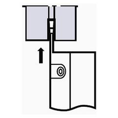 CCH32-W50 MY-T PART-OFF TL 2 EDGES - First Tool & Supply