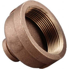 Merit Brass - Brass & Chrome Pipe Fittings Type: Reducing Coupling Fitting Size: 1-1/2 x 1/2 - First Tool & Supply