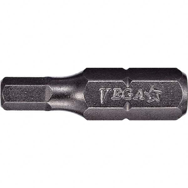 VEGA Industries - Hex Screwdriver Bits Type: Hex Tamper Screwdriver Bit Measurement Type: SAE - First Tool & Supply