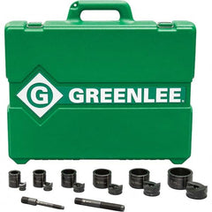 Greenlee - Punch & Driver Kits Tool Type: Knockout Set Punch Shape: Round - First Tool & Supply