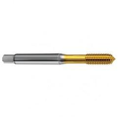 10-32 Dia. - 2BX - 4 FL - Cobalt Semi-Bott Tap-TiN FORM-C DIN 371 - First Tool & Supply