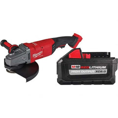 Milwaukee Tool - Angle & Disc Grinders Type of Power: Cordless Wheel Diameter (Inch): 9 - First Tool & Supply