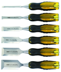 STANLEY® FATMAX® 6 Piece Short Blade Wood Chisel Set - First Tool & Supply