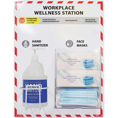 NMC - PPE Dispensers Type: Wellness Station Mount: Table/Wall - First Tool & Supply