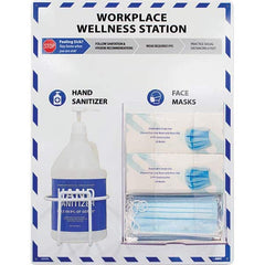 NMC - PPE Dispensers Type: Wellness Station Mount: Table/Wall - First Tool & Supply