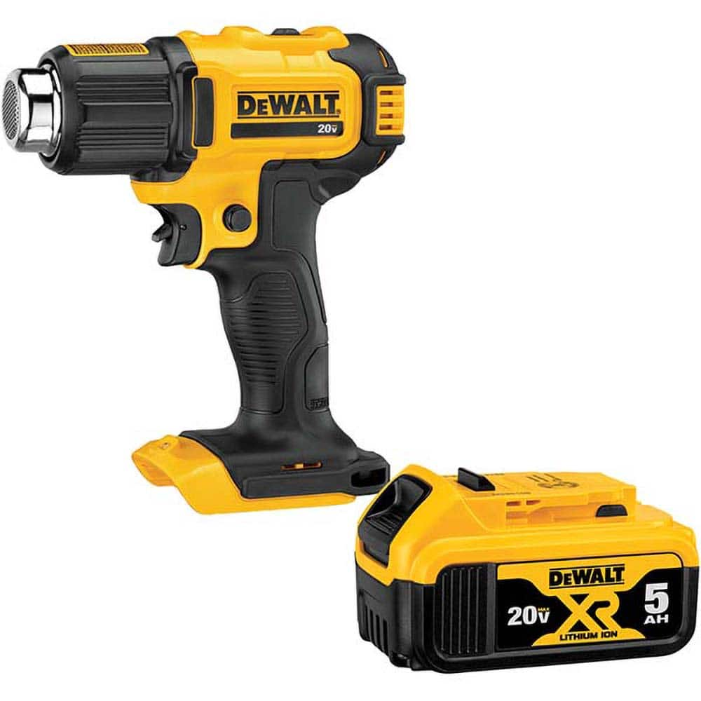 DeWALT - Heat Guns & Blowers Type: Heat Gun Heat Setting (Deg F): 550-990 - First Tool & Supply