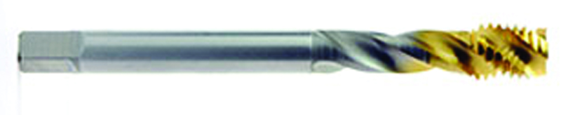 7/16-20 0 Fl H3 HSSE Spiral Fl Tap-- TiN - First Tool & Supply