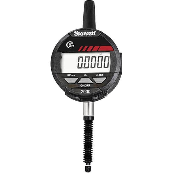 Starrett - Electronic Drop Indicators Minimum Measurement (Decimal Inch): 0 Minimum Measurement (Inch): 0 - First Tool & Supply