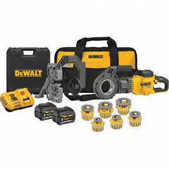 DeWALT - Power Pipe Threaders Type: Cordless Pipe Threader Voltage: 60 - First Tool & Supply