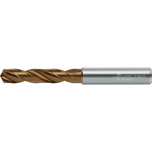 Walter-Titex - 13.9mm 140° Spiral Flute Solid Carbide Screw Machine Drill Bit - First Tool & Supply