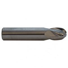 3/8 TuffCut GP Stub Length 4 Fl Ball Nose TiCN Coated Center Cutting End Mill - First Tool & Supply