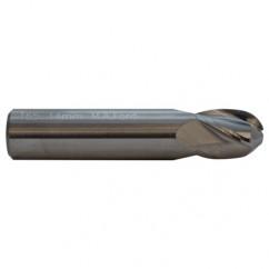 7/16 TuffCut GP Stub Length 4 Fl Ball Nose TiAlN Coated Center Cutting End Mill - First Tool & Supply