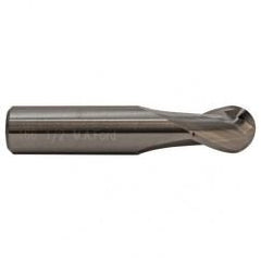 16mm TuffCut GP Stub Length 2 Fl Ball Nose Center Cutting End Mill - First Tool & Supply