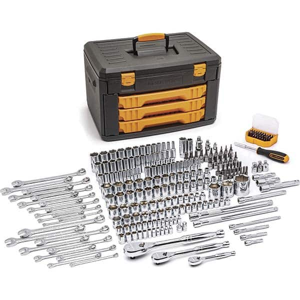 GEARWRENCH - Combination Hand Tool Sets Tool Type: Master Mechanics Tool Set Number of Pieces: 243 - First Tool & Supply