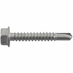 DeWALT Anchors & Fasteners - 1/4, Hex Washer Head, Hex Drive, 2-1/2" Length Under Head, #3 Point, Self Drilling Screw - First Tool & Supply