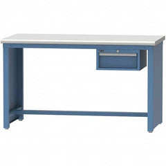 LISTA - Stationary Work Benches, Tables Type: Workstation Top Material: Plastic Laminate - First Tool & Supply