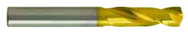 6mm Dia. - Carbide HP 3XD Drill-140° Point-TiN - First Tool & Supply