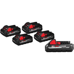 Milwaukee Tool - 18 Volt Lithium-Ion Power Tool Battery - First Tool & Supply