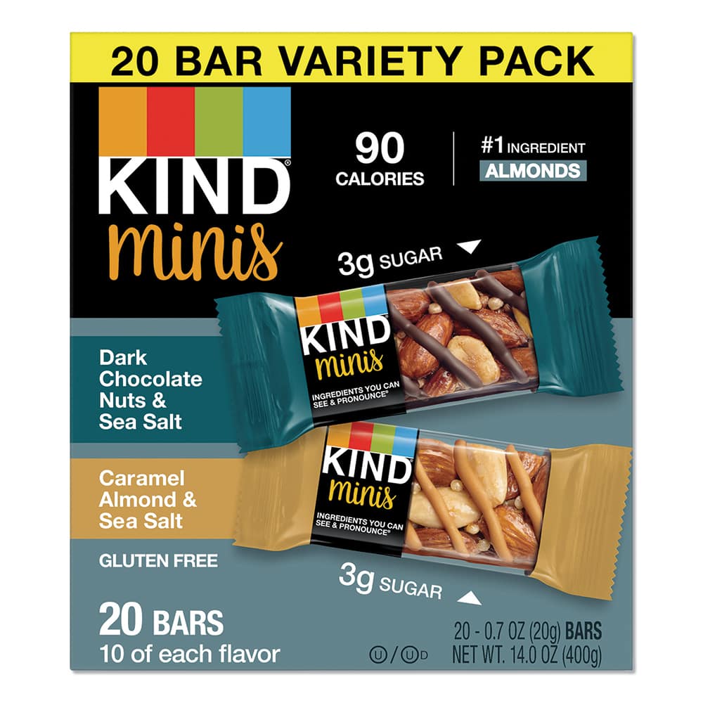 KIND - Snacks, Cookies, Candy & Gum; Breakroom Accessory Type: Nutrition Bar ; Breakroom Accessory Description: Food-Nutrition Bar - Exact Industrial Supply