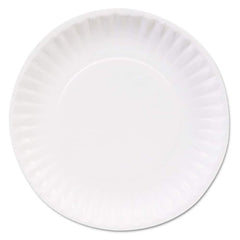 Dixie Basic - Paper & Plastic Cups, Plates, Bowls & Utensils; Breakroom Accessory Type: Plates ; Breakroom Accessory Description: Dinnerware-Plate; Paper ; Color: White - Exact Industrial Supply