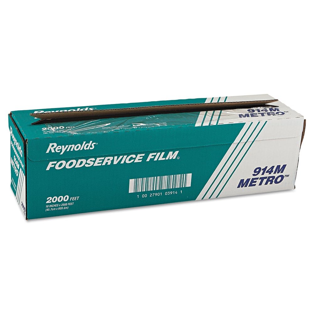 Reynolds - Foil & Plastic Wrap; Breakroom Accessory Type: Plastic Wrap ; For Use With: Food Protection ; Breakroom Accessory Description: Food Wrap-Plastic Wrap - Exact Industrial Supply