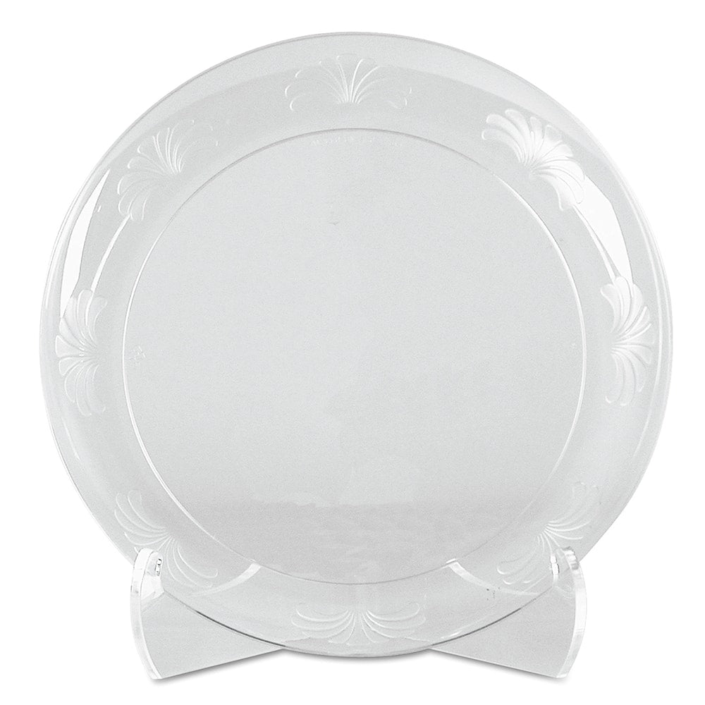 WNA - Paper & Plastic Cups, Plates, Bowls & Utensils; Breakroom Accessory Type: Plates ; Breakroom Accessory Description: Dinnerware-Plate; Plastic ; Color: Clear - Exact Industrial Supply