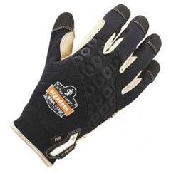 710LTR XL BLK HD LEATHER-REIN GLOVES - First Tool & Supply