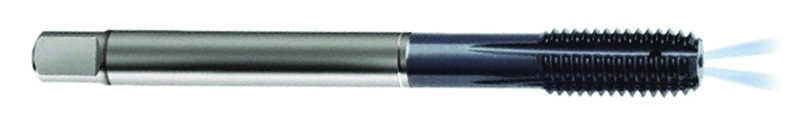 M12 x 1.75 Dia. - 6HX - 5 FL - PM Cobalt Semi-Bott Tap-ALCRN-Coolant-Thru-FORM-C - First Tool & Supply