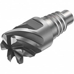 Sandvik Coromant - Corner Radius & Corner Chamfer End Mill Heads Mill Diameter (Inch): 5/8 Mill Diameter (Decimal Inch): 0.6250 - First Tool & Supply