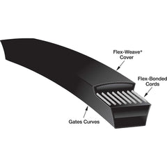 Gates - Belts Belt Style: V-Belts Belt Section: A - First Tool & Supply