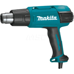 Heat Gun: 122 to 1202 °F, 10 & 17.6 CFM 120V, 13A, 6' Cord