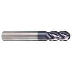 4mmTuffCut XR 4 Flute Carbide End Mill Ball Nose - First Tool & Supply