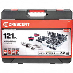 Crescent - Combination Hand Tool Sets Tool Type: Mechanic's Tool Set Number of Pieces: 121 - First Tool & Supply