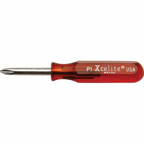 Xcelite - Phillips Screwdrivers Tool Type: Standard Phillips Handle Style/Material: Acetate - First Tool & Supply