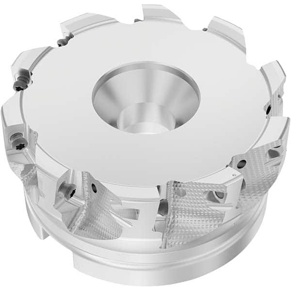 Seco - Indexable Square-Shoulder Face Mills Cutting Diameter (Inch): 4 Cutting Diameter (Decimal Inch): 4.0000 - First Tool & Supply