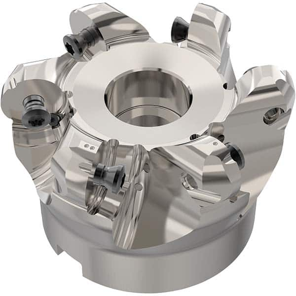 Seco - Indexable Copy Face Mills Cutting Diameter (Inch): 3 Cutting Diameter (Decimal Inch): 3.0000 - First Tool & Supply