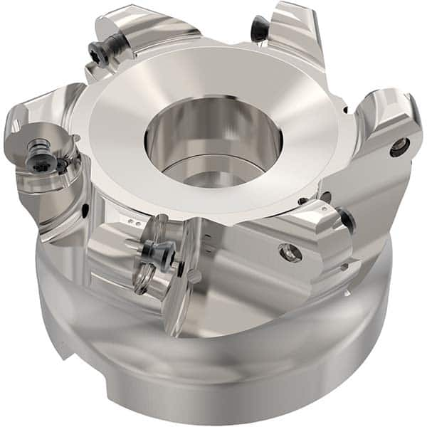 Seco - Indexable Copy Face Mills Cutting Diameter (Inch): 4 Cutting Diameter (Decimal Inch): 4.0000 - First Tool & Supply