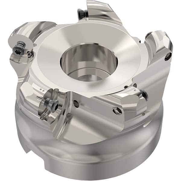 Seco - Indexable Copy Face Mills Cutting Diameter (Inch): 4 Cutting Diameter (Decimal Inch): 4.0000 - First Tool & Supply