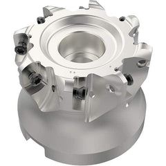 Seco - Indexable High-Feed Face Mills Cutting Diameter (Inch): 2.480 Cutting Diameter (mm): 63.00 - First Tool & Supply