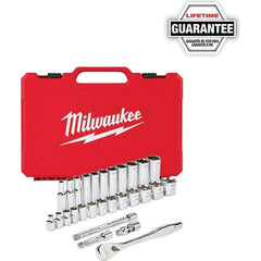 Milwaukee Tool - Combination Hand Tool Sets Tool Type: Mechanic's Tool Set Number of Pieces: 28.000 - First Tool & Supply