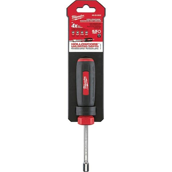 Milwaukee Tool - Nutdrivers Tool Type: Magnetic Tip Nutdriver System of Measurement: Metric - First Tool & Supply