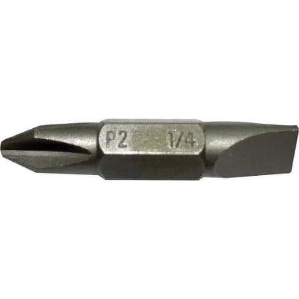 Milwaukee Tool - Phillips Screwdriver Bits Type: Replacement Bit Point Size: #2 - First Tool & Supply