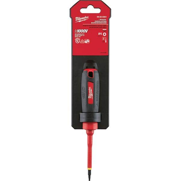 Milwaukee Tool - Precision & Specialty Screwdrivers Type: Screwdriver Overall Length Range: 7" - 9.9" - First Tool & Supply