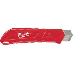 Milwaukee Tool - Utility Knives, Snap Blades & Box Cutters Type: Snap Off Knife Blade Type: Snap-Off - First Tool & Supply