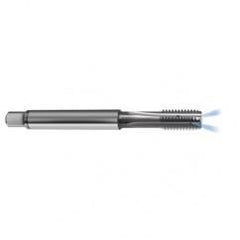 M8 x 1.0 Dia. - 6H - 4 FL - Carbide Semi-Bott Tap - Bright Finish-Coolant-Thru-FORM-C - First Tool & Supply