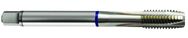 M20x2.5 6H 4-Flute Cobalt Blue Ring Spiral Point Plug Tap-Bright - First Tool & Supply