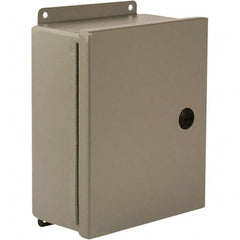 Wiegmann - NEMA 4 Steel Standard Enclosure with Continuous Hinge Cover - First Tool & Supply