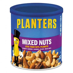 Planters - Snacks, Cookies, Candy & Gum Breakroom Accessory Type: Nuts Breakroom Accessory Description: Mixed Nuts, 15 oz Can - First Tool & Supply